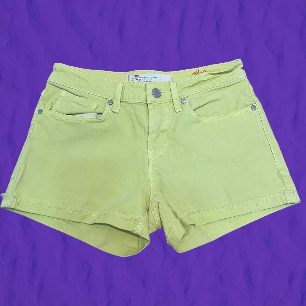 Marc By Marc Jacobs Micro Shorts Vintage Y2K Size 26 Hot Pants Jean Jorts Shorts